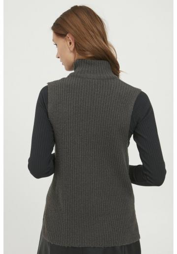 Пуловер без рукавов