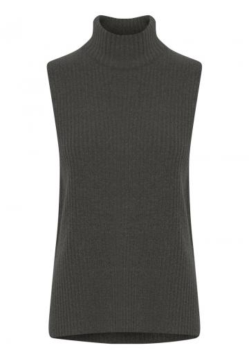 Пуловер без рукавов