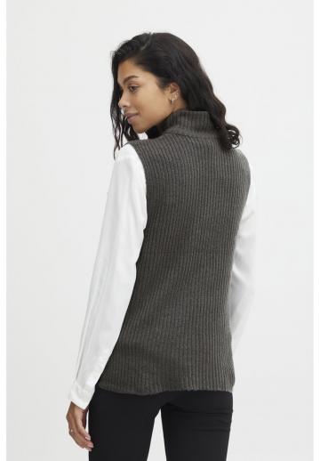 Пуловер без рукавов