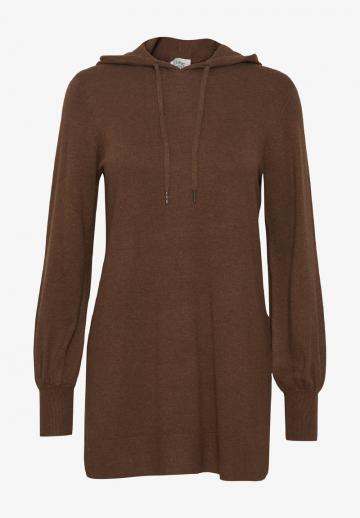 Пуловер с капюшоном