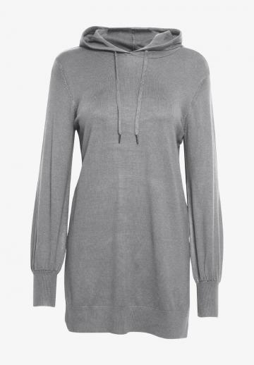 Пуловер с капюшоном