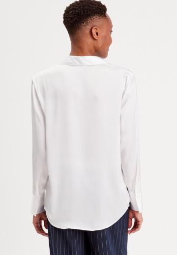 Атласная блузка