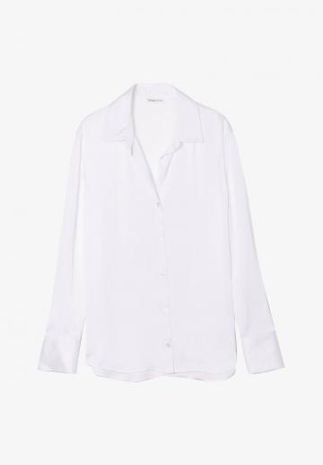 Атласная блузка