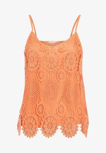 Топ на бретельках