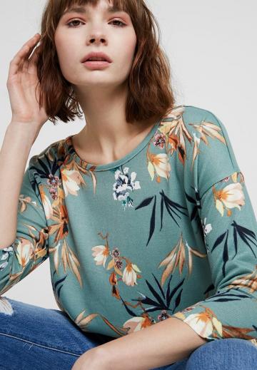 Майка с рукавом три четверти