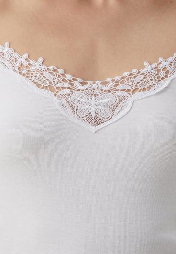 Топ на бретельках