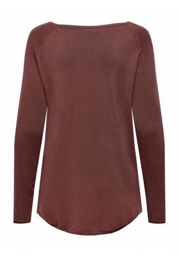 Длинный пуловер