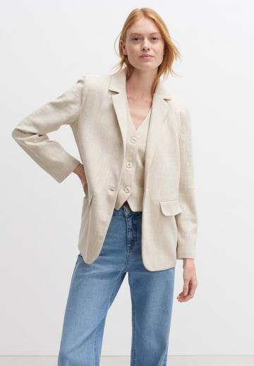 Длинный блейзер