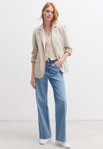 Длинный блейзер