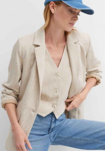 Длинный блейзер