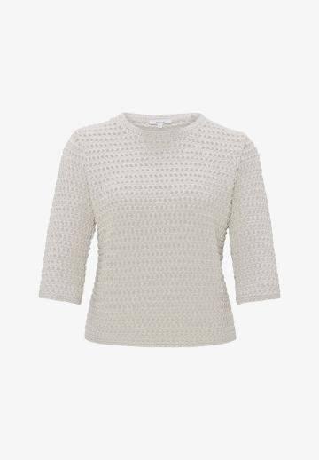 Пуловер с рукавом три четверти