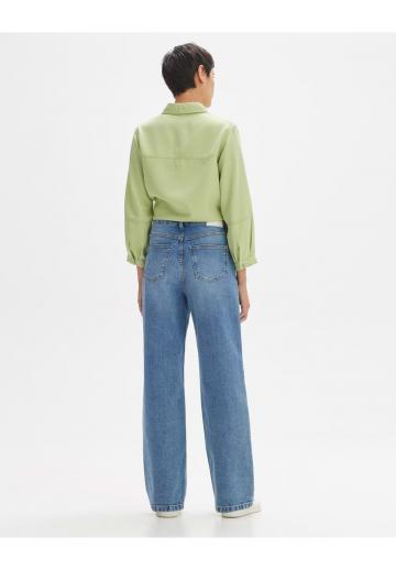 Прямые джинсы