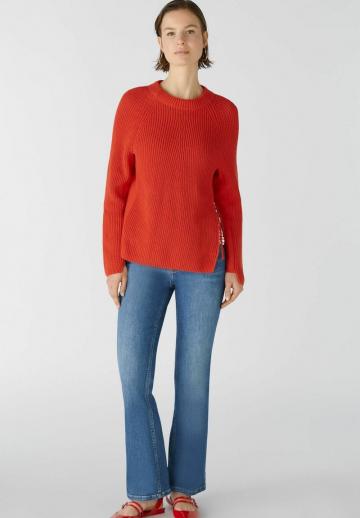 Длинный пуловер