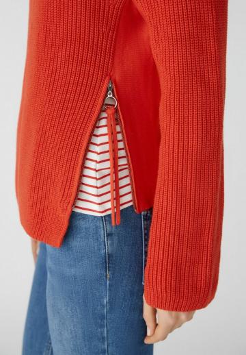 Длинный пуловер