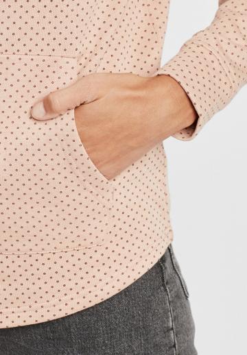 Пуловер с капюшоном