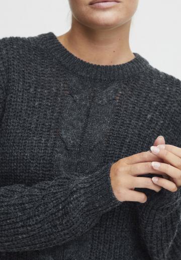 Длинный пуловер