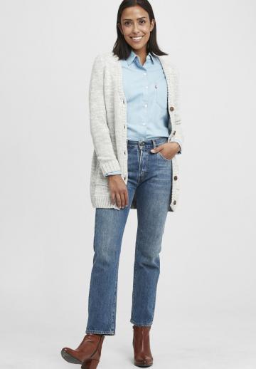 Длинный кардиган