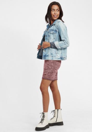 Вязаное платье