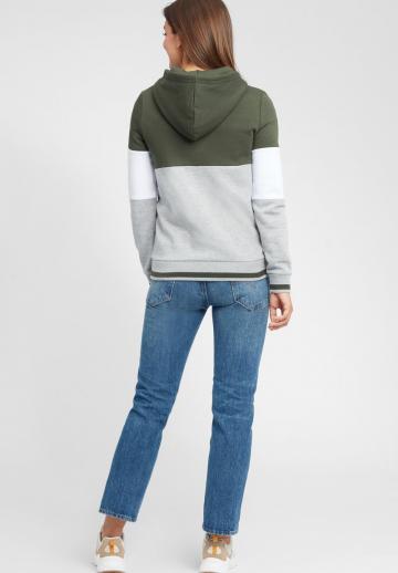 Пуловер с капюшоном