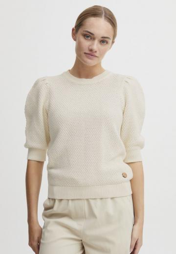 Пуловер с коротким рукавом