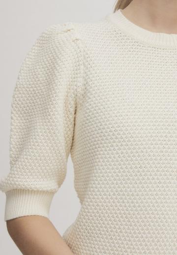 Пуловер с коротким рукавом