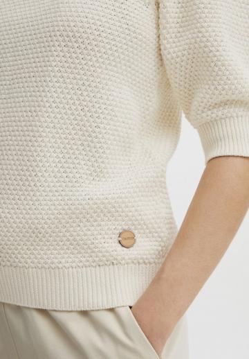 Пуловер с коротким рукавом