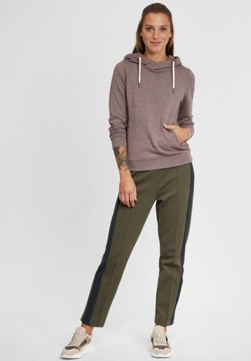 Пуловер с капюшоном