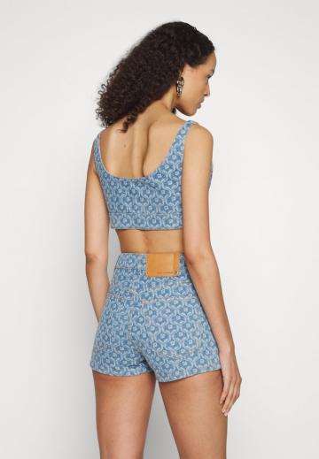 Джинсовая блузка