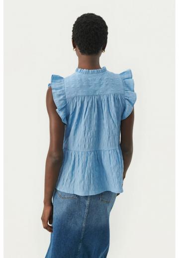 Джинсовая блузка