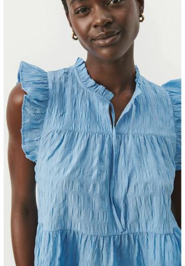 Джинсовая блузка