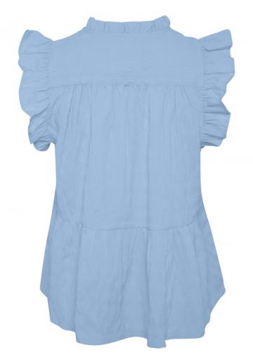 Джинсовая блузка