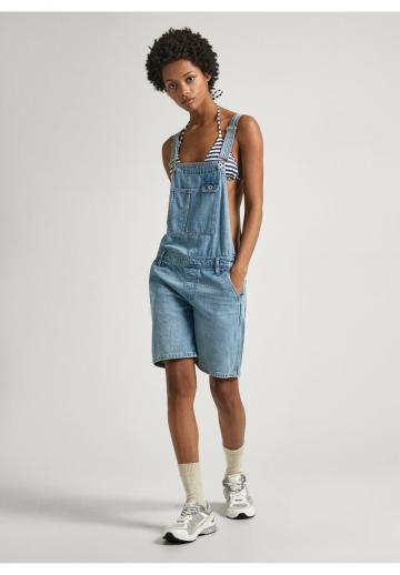 Джинсовый комбинезон