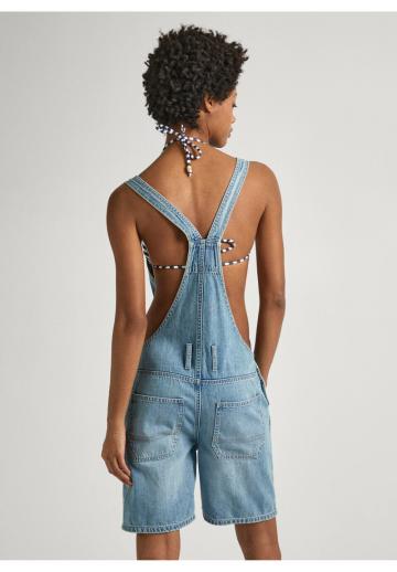 Джинсовый комбинезон