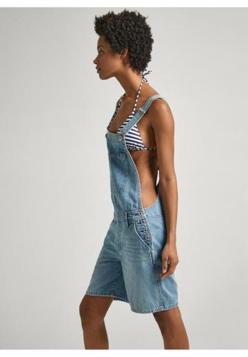 Джинсовый комбинезон