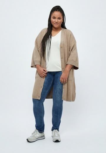 Длинный жилет