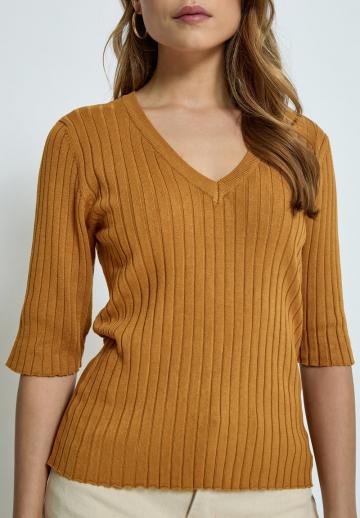 Майка с рукавом три четверти