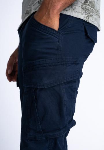 Брюки с накладными карманами