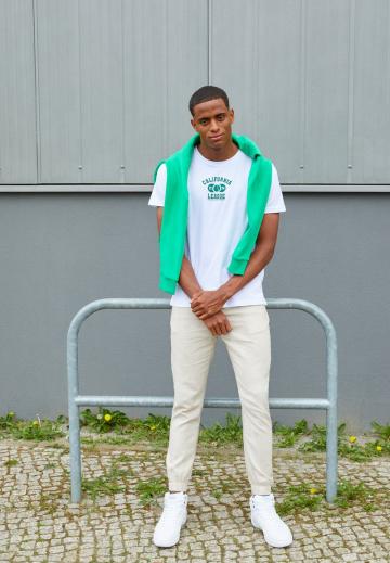 Льняные брюки