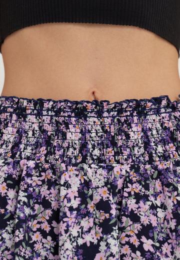 Юбка с воланами