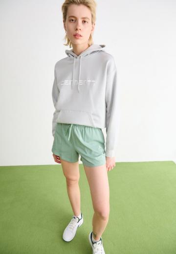 Пуловер с капюшоном