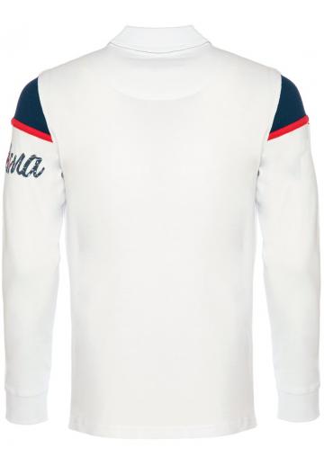 Поло с длинным рукавом