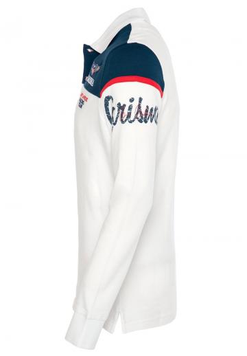 Поло с длинным рукавом