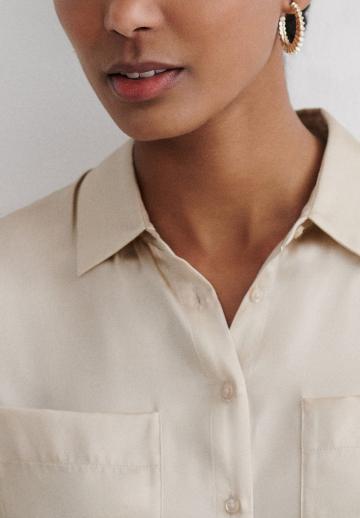 Шелковая блузка