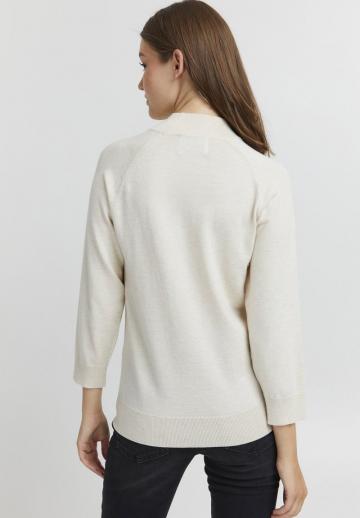 Пуловер с рукавом три четверти