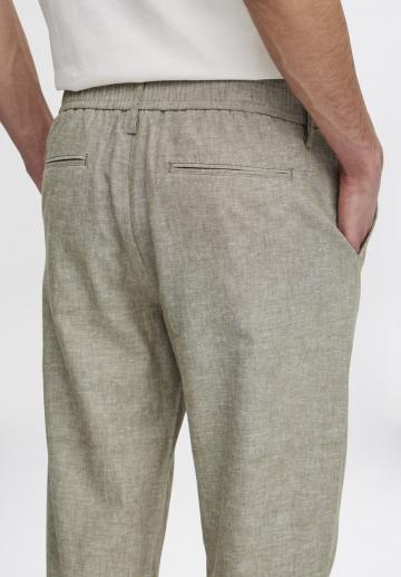 Льняные брюки