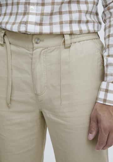 Льняные брюки