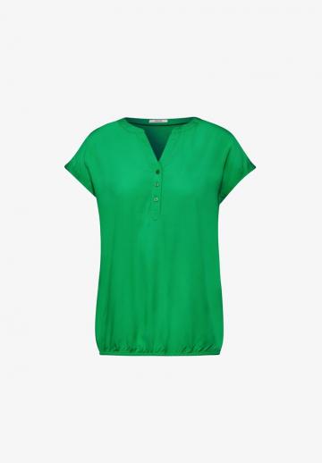 Атласная блузка