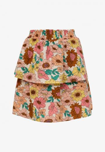 Юбка с воланами