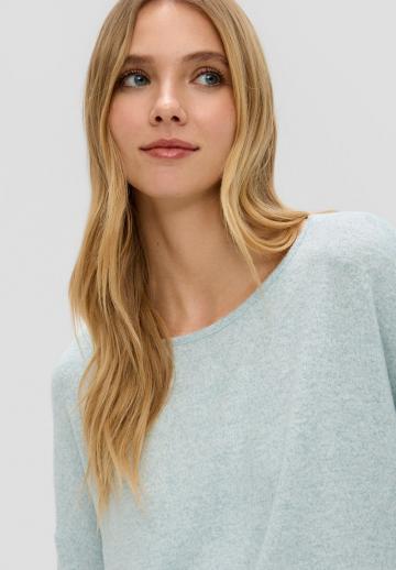 Пуловер с рукавом три четверти