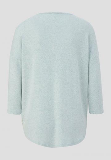 Пуловер с рукавом три четверти